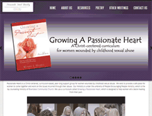 Tablet Screenshot of passionateheartministry.com